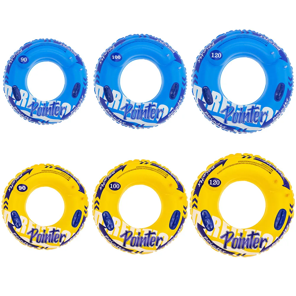 

Утолщенный круг для плавания с ручкой, оборудование для водных игр, поплавки для бассейна для детей и взрослых, украшения для вечеринок в бассейне