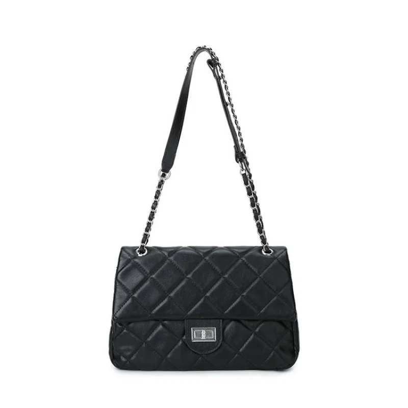 

High-End Women's Shoulder Bag Made Of Premium Leather Featuring Paris Casual Vintage Neat Lightweight Daily Look​