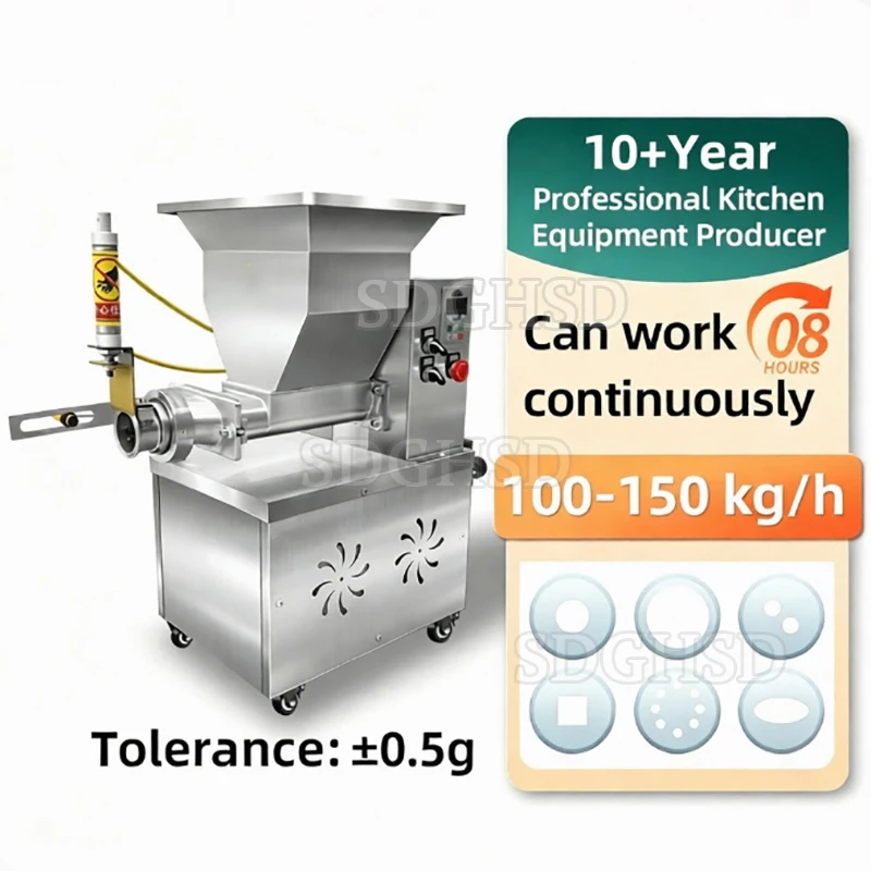 Automatic Mooncake Filling Machine Crust Splitting Machine Filling Dough Splitting Machine Commercial Dough Dispenser
