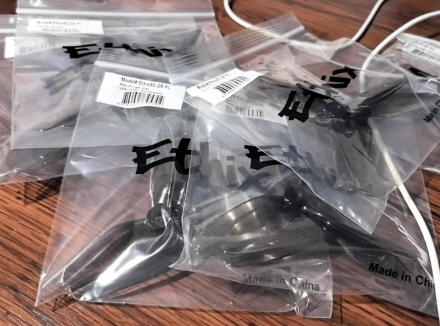 HQprop HQ Ethix S5 5040 Propeller 5X4X3 5inch 3-Blade Prop For RC DIY FPV Racing Drone
