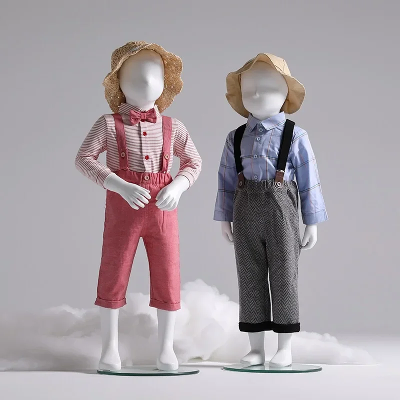 Clothing store children's model display hanger children's table display display rack men and women children's model prop dummy