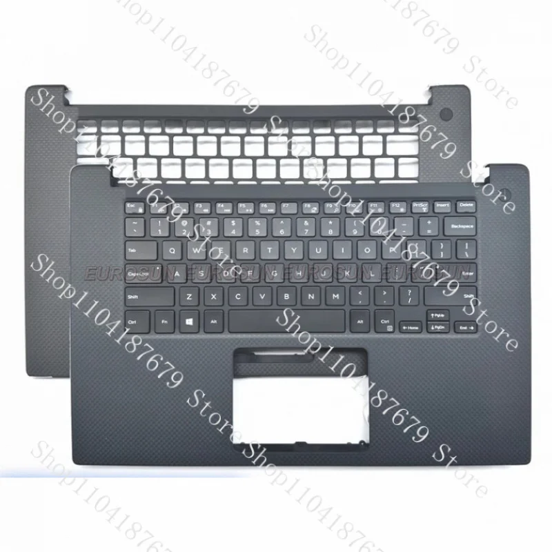 

New For Dell XPS15 9560 5520 M5520 Palmrest Upper Case Keyboard Cover 0Y2F9N
