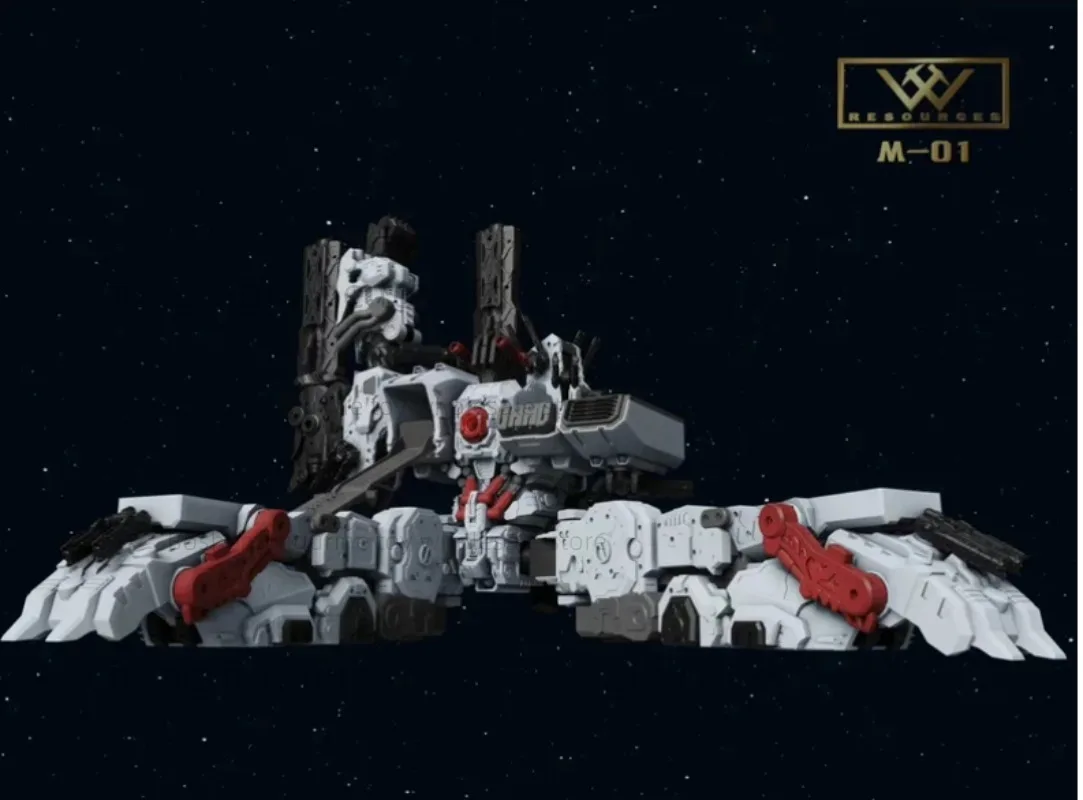 Op voorraad Transformeerd speelgoed M-01 Steel Fortress Baymax FOC Meng Dashuai