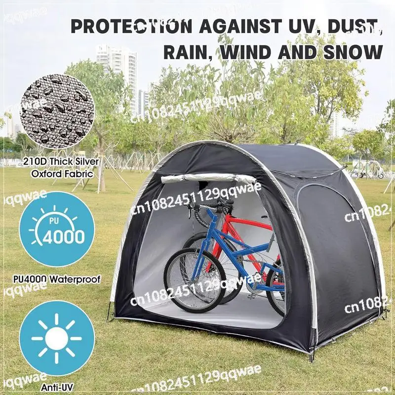 Foldable Portable Outdoor Cycling Bike Tent Rainproof Storage Tent