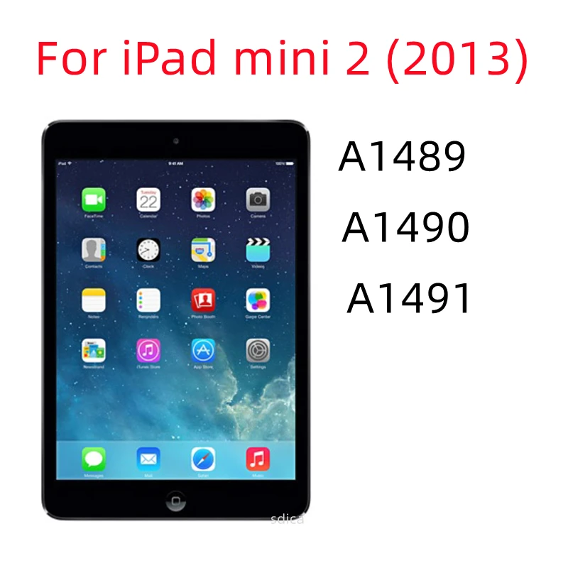 IPad mini用強化ガラススクリーンプロテクター,バブルフリー,傷防止,HD保護フィルム,a1489,a1490,a1491,7.9インチタブレット