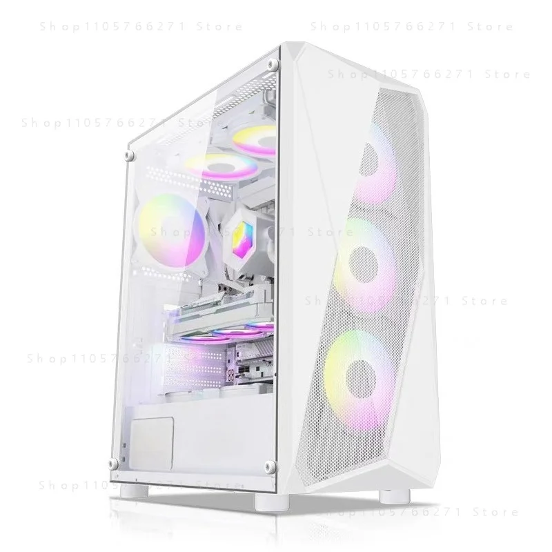 Hurricane 5 Black Side Panel Case Supports Dual X79 X99 CPU Motherboards, Computer Case, Black