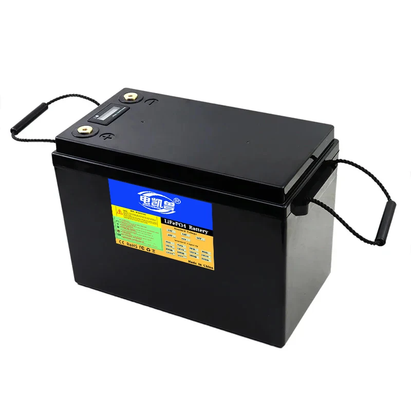 New 24V 100Ah Lifepo4 battery pack 2500W Forklift Solar storage motor High power For Electric Boat RV golf cart BMS tax free