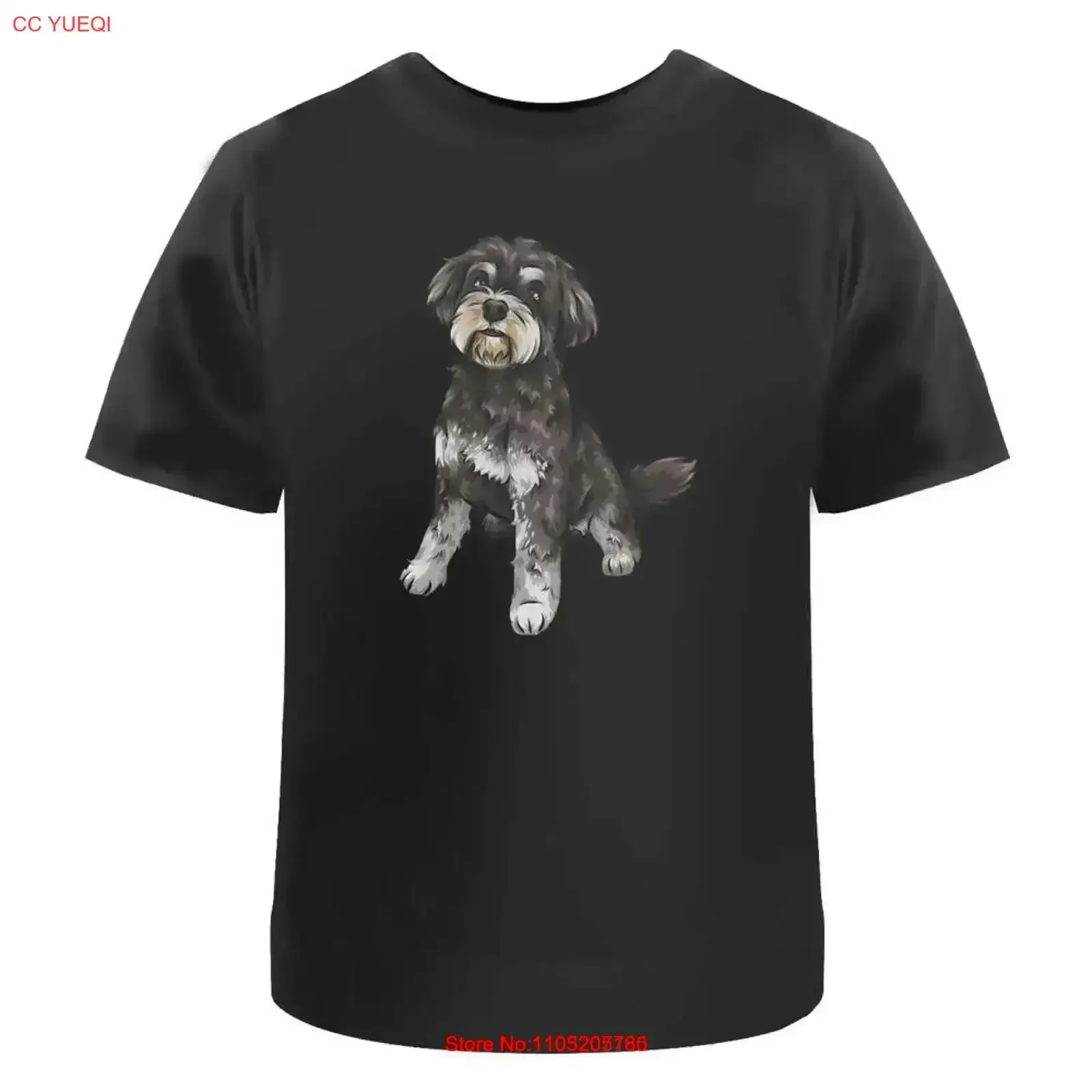 

Футболка «Миниатюрный шнауцер», 100, хлопок, S XXL TA031329, винтажная стираная домашняя дышащая дизайнерская одежда, уличная винтажная одежда