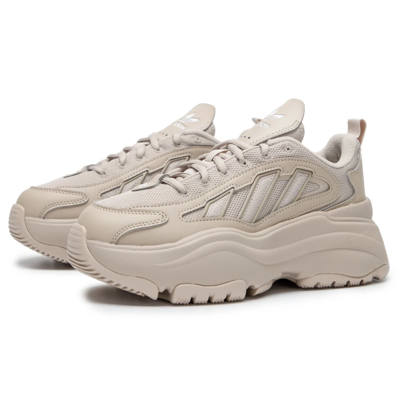 

Adidas Originals Ozgaia Women's Sneakers Retro Low-Top Casual Shoes Thick-Soled Wear-Resistant Walking Shoes Ig6050