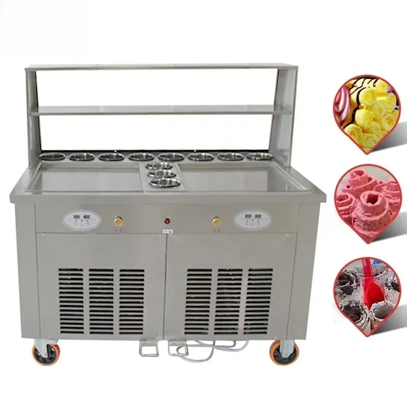 

Easy Operation Ice Cream Roller Machine / Ice Shaver Machine / Fried Ice Machine