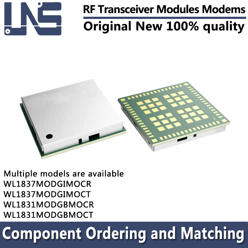 

1 шт. WL1831MODGBMOCR WL1831MODGBMOCT WL1837MODGIMOCR WL1837MODGIMOCT SMD-100 модули радиочастотного приемопередатчика модемы