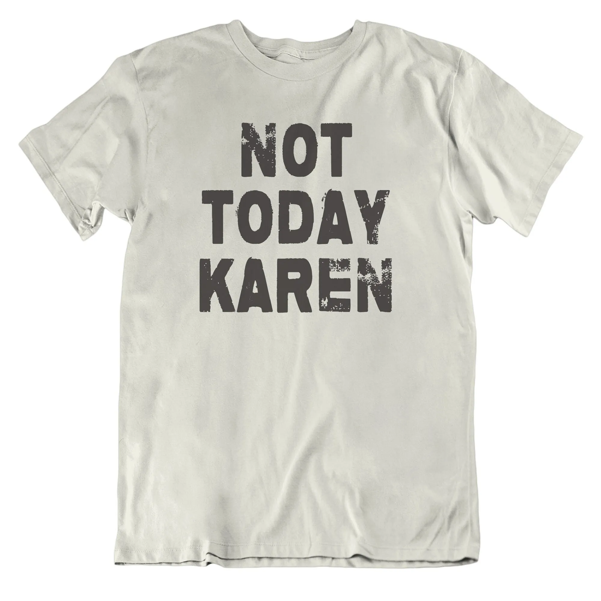 ليس اليوم كارين تي شيرت مضحك رجالي الجدة