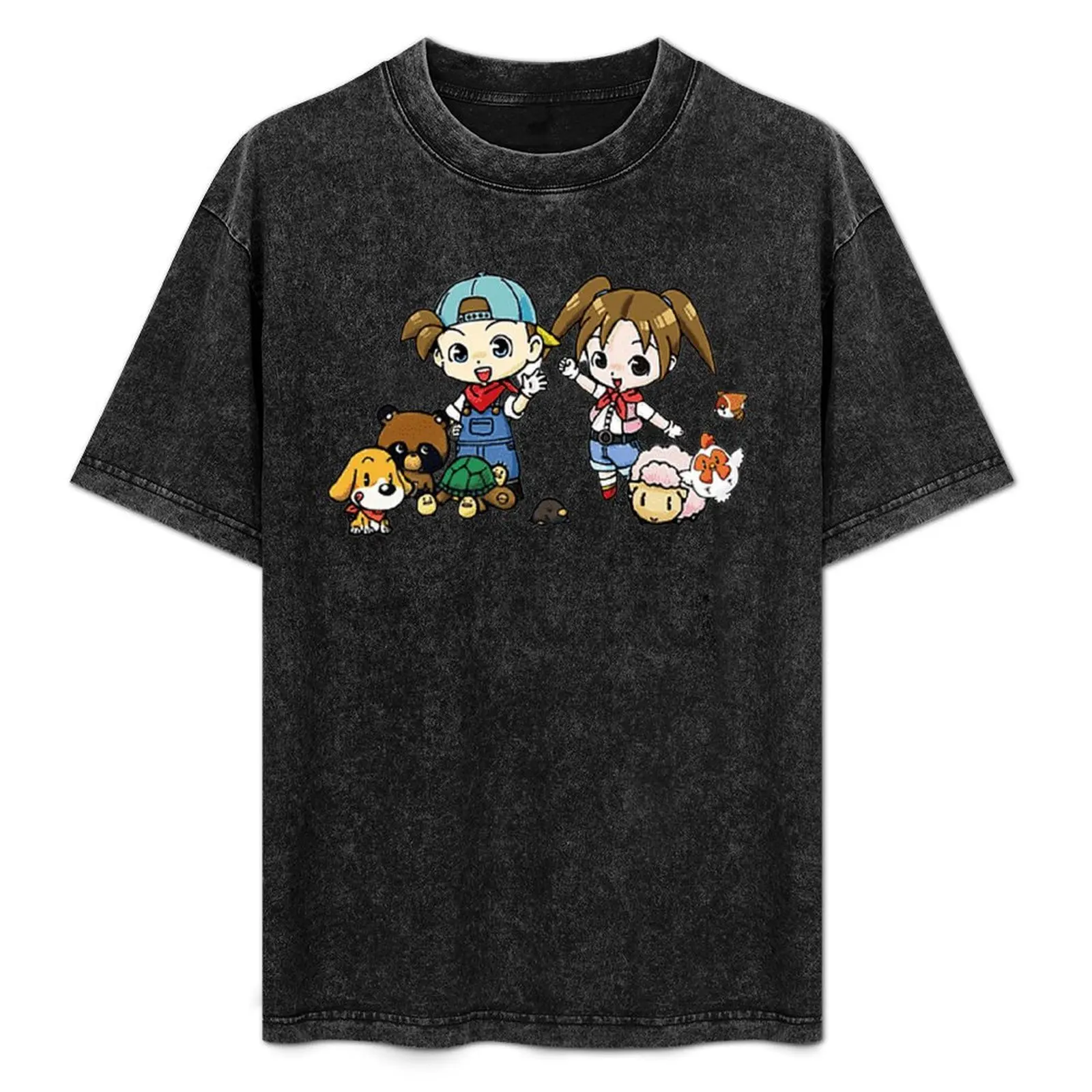 

Harvest Moon T-Shirt No Iron Casual Short Sleeve Top