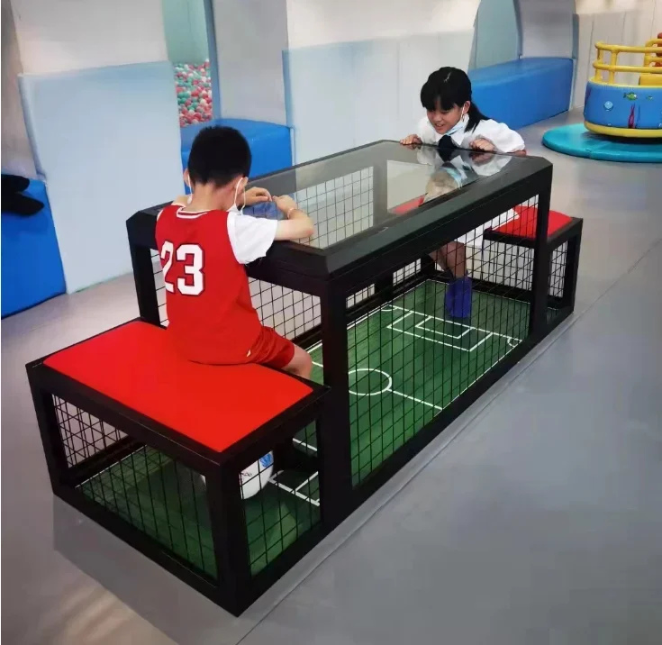 Innovative table football game football game table sport indoor wooden sport game soccer table football toy