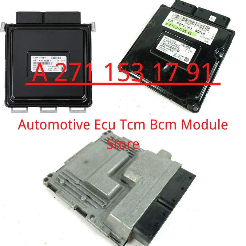 

A2711531791 for Mercedes Benz E200 Engine control unit module ECU A 271 153 17 91