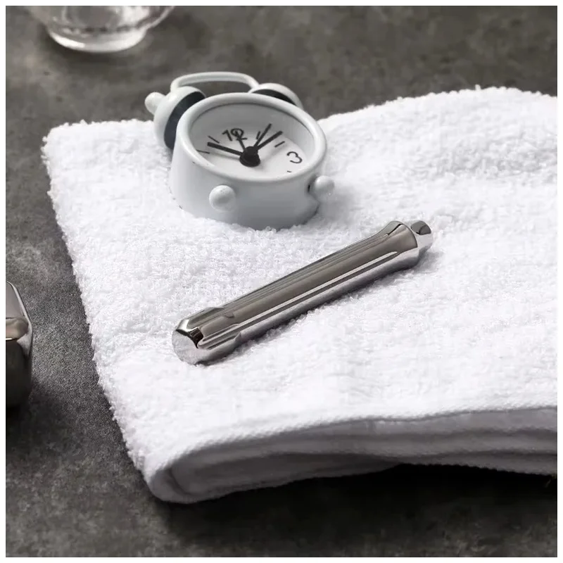 YAQI Tsuka Polished Stainless Steel Wet Shave Tools Razor Handle Men Safety Collectibles Birthday Gift For Boyfriend Mens Gift