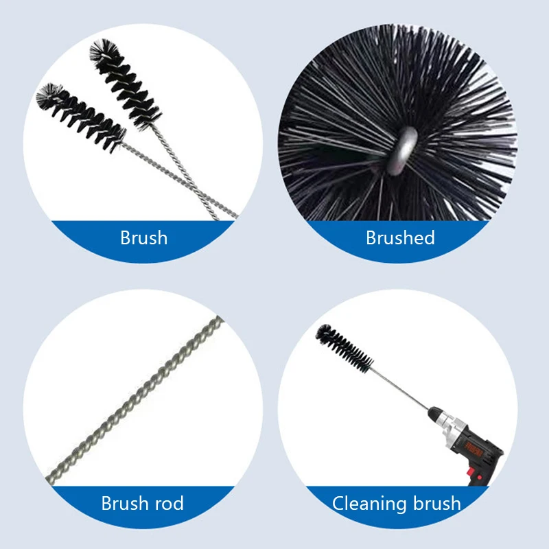 SEAMETAL Car Valve Carbon Cleaning Tool Engine Intake Cleaning Tool Brush Combustion Chamber Cylinder Inspection Auto Parts image 5