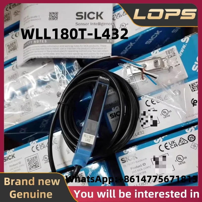 WLL180T-L432 Brand New Original SICK Sensor 6039099 Fiber Amplifier Suitable for Industrial Automation Control Systems