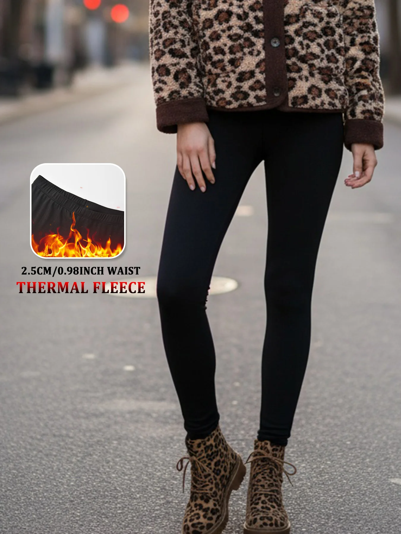 

Зимние теплые женские леггинсы с низкой посадкой и флисовой подкладкой. Идеально подходят для тренировок в холодную погоду с очень мягким комфортом.