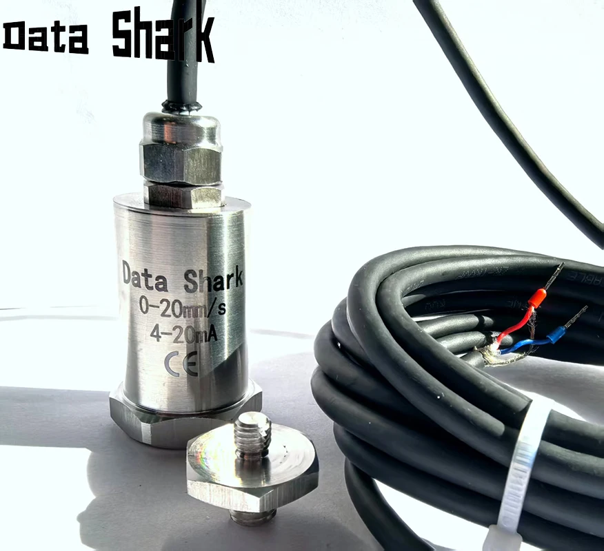Accelerometer 0-20mm/s 0-10g Acceleration Sensor Vibration Transmitter 4-20mA Output Velocity Sensor