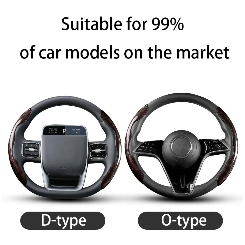 3 قطع من غطاء عجلة قيادة السيارة منقوش على شكل بيثون، مضاد للانزلاق، رفيع للغاية، آمن، أغطية عجلة قيادة عالمية