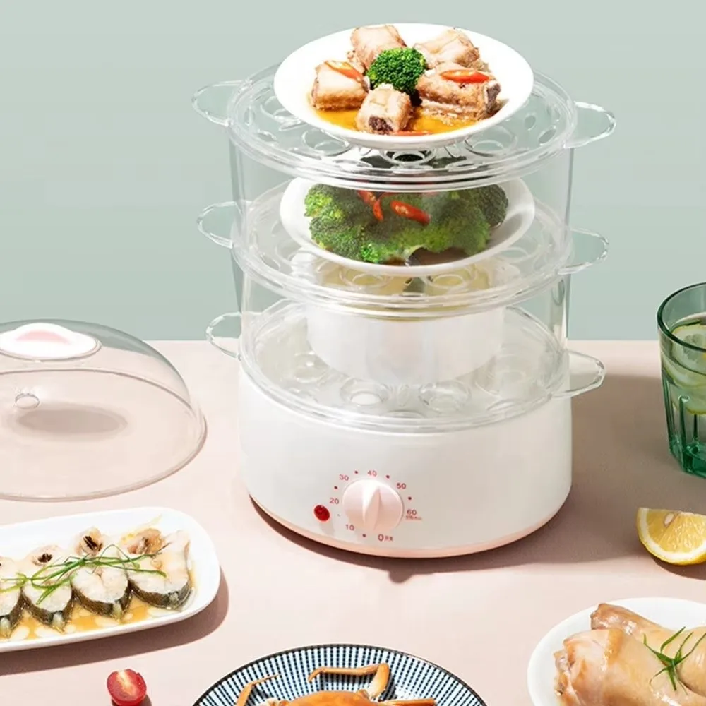 New With Auto Shut Off Electric Egg Cooker 220V Multifunctional Egg Steamer Egg Cooker For Hard Boiled Eggs