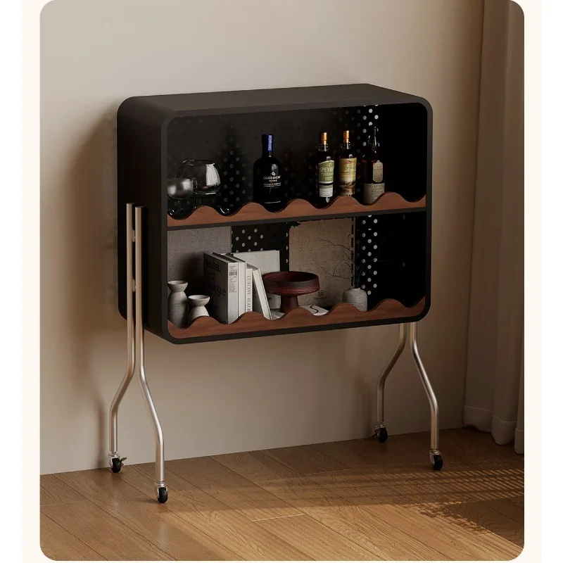 

Мобильный креативный книжный шкаф, железная полка середины века, роскошный напольный дисплей для гостиной, дома и вирусного декора