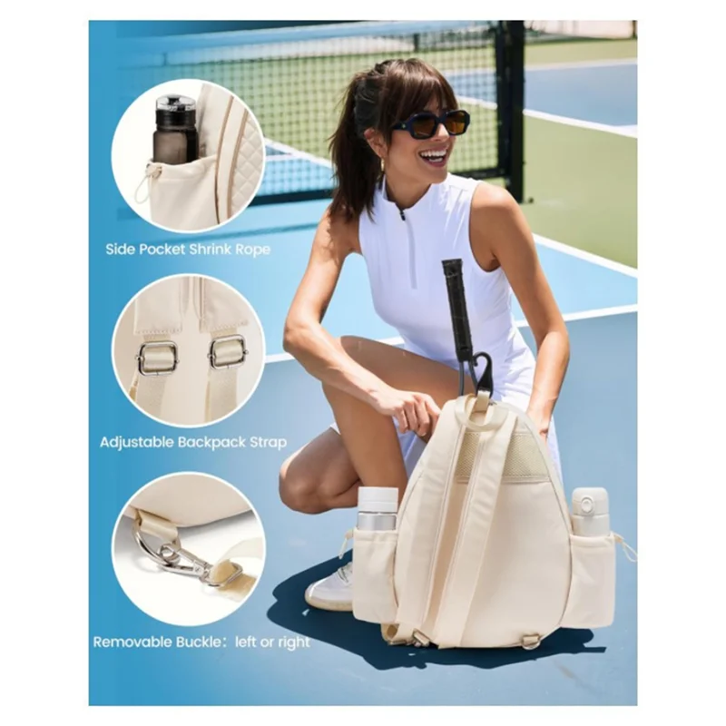 

NALFI-сумка для тенниса, удобный регулируемый ремень, уличная спортивная сумка, сумка для теннисных ракеток для женщин и мужчин, энтузиаст тенниса