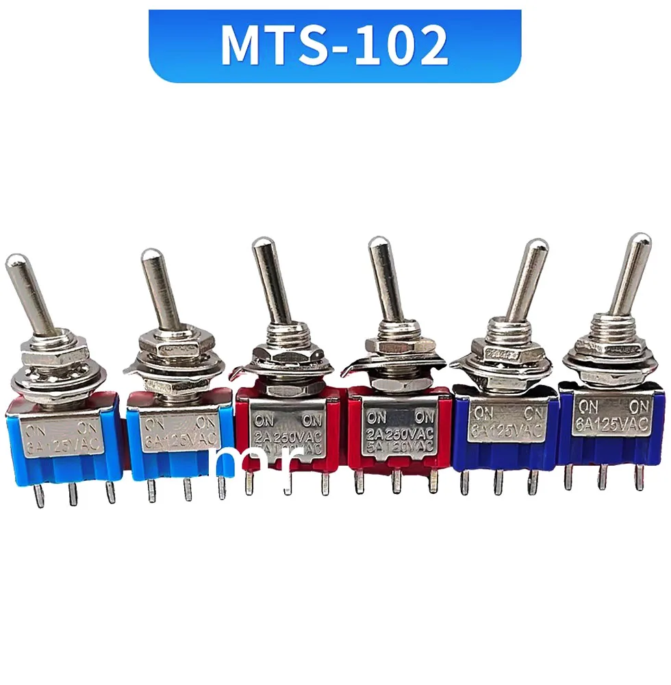 

MTS-102 3-футовый 2-х кулисный переключатель MTS 102, тумблер, тумблер, кнопочный переключатель MTS-102, кулисный переключатель, 3-контактный