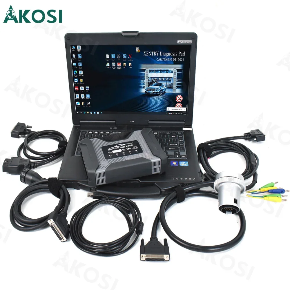 

Диагностический кабель-адаптер CF53 для ноутбуков и MB SD STAR SUPER MB PRO (для грузовиков, фургонов, автобусов), совместимый с M6+ и SD CONNECT DOIP VCI.