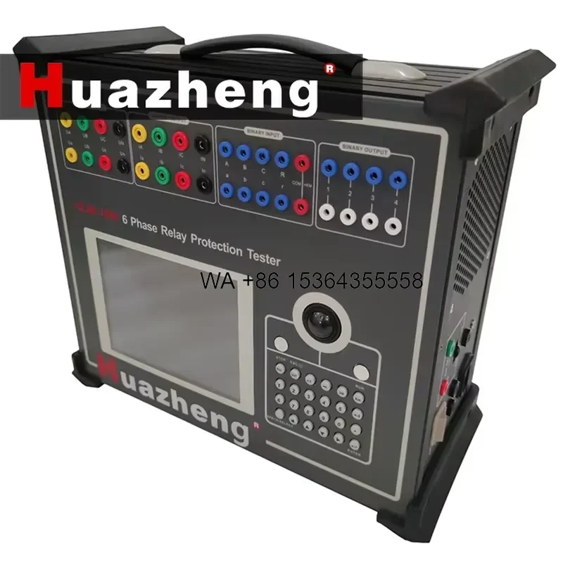 Wmwmnu for Huazheng Portable Six Phase Relay Protection Tester Automatic Testing System With Multi Channel Current and