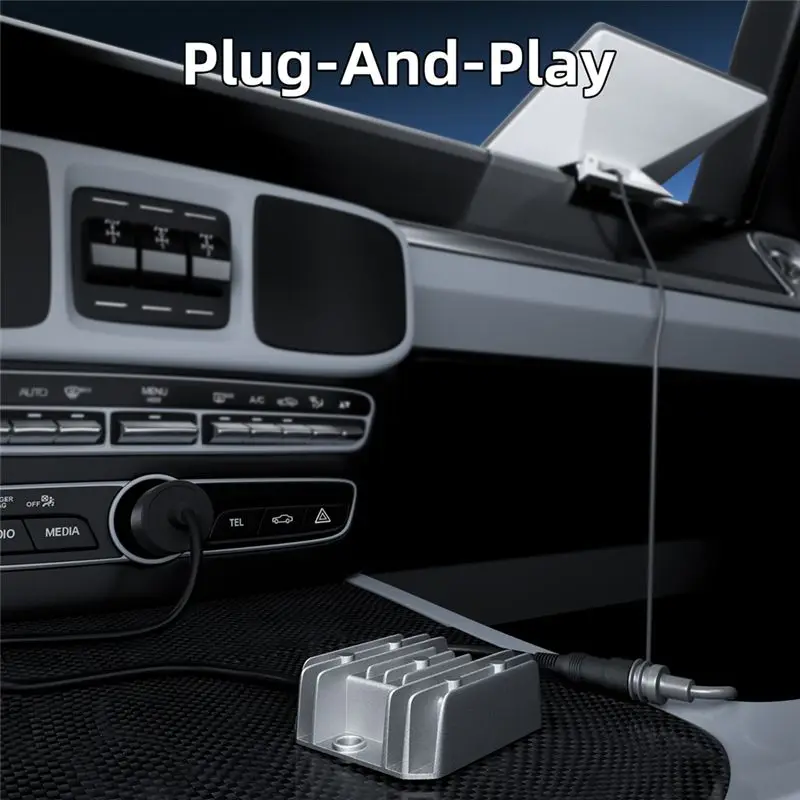 New-For Starlink Mini 12V Power Cable Car Adapter With Step Up Converter Cigarette Plug 10-28V To 30V 3.5A