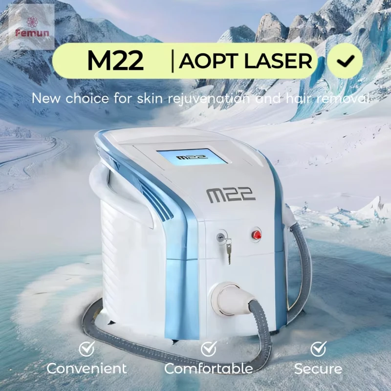 

M22 Laser IPL OPT AOPT Permanent Hair Removal Machine Skin Rejuvenation Multifunctional Wrinkle Removal Device 2024