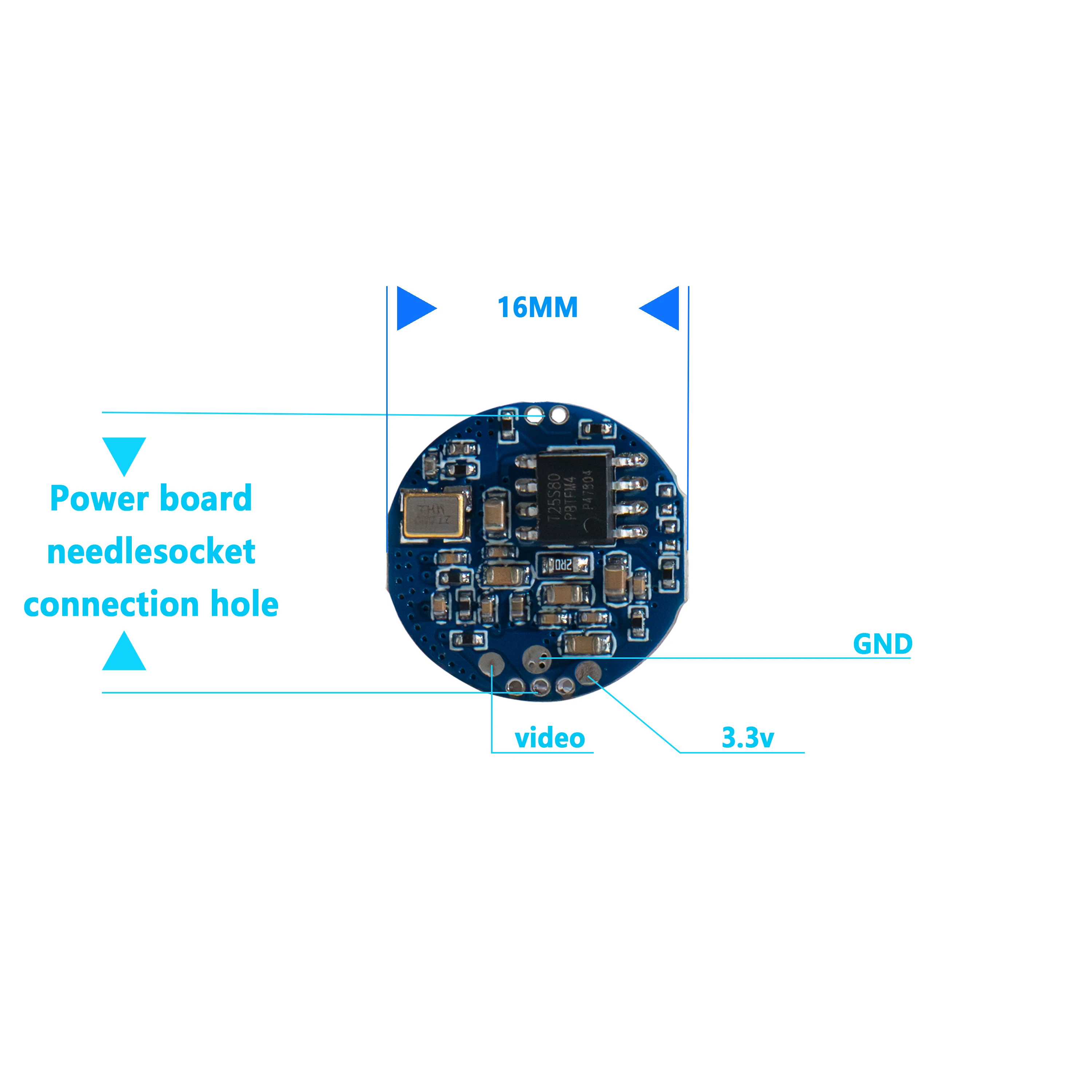 Fishing camera module Underwater camera module 4089K