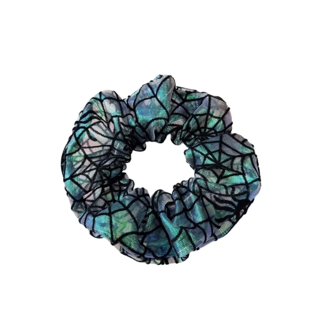 Creative Bat Spider Web Hair Bow Gothic Spring Clip Pumpkin Hair Clip Elegant Halloween Scrunchie Hair Accessories