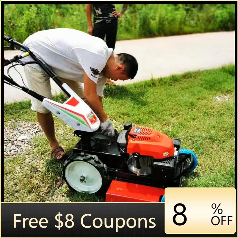 

XMSJ Mini Lawn Mower CE Certification Weeding Machine Portable Power Weeder High Efficiency Self Propelled Mower