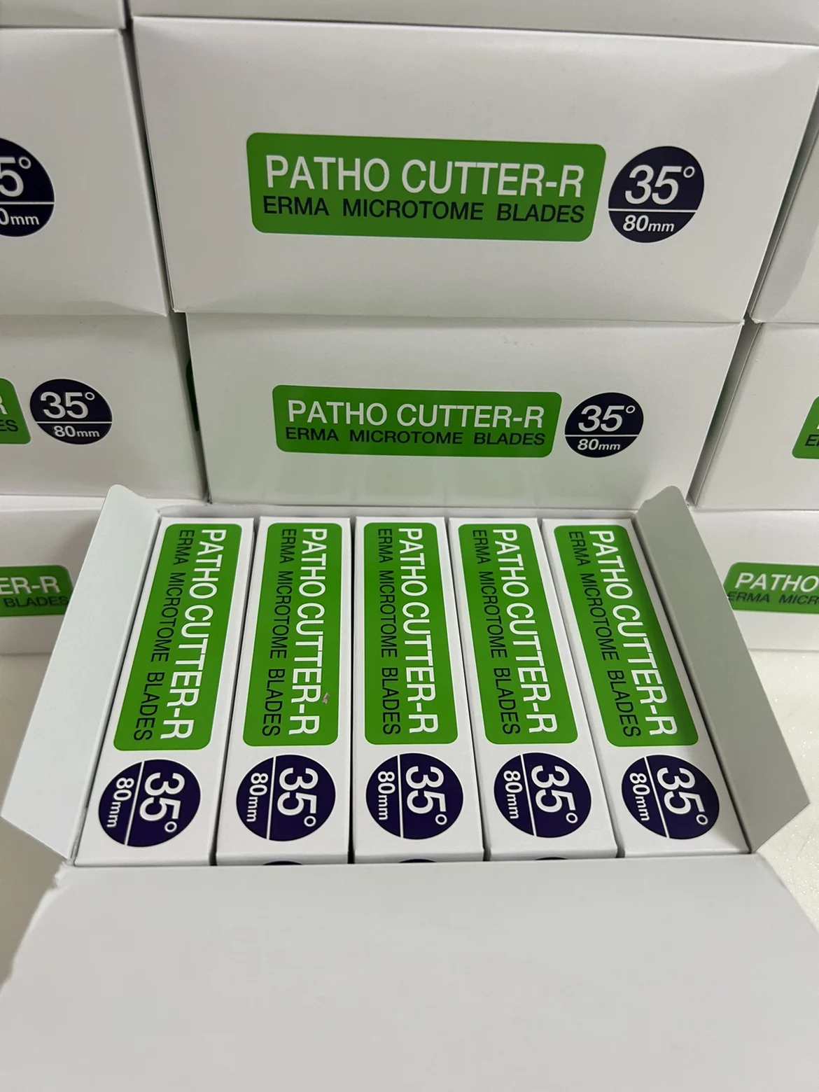 ERMA blade pathological slicing machine imported from Japan, hard blade 50-piece box can completely replace 819