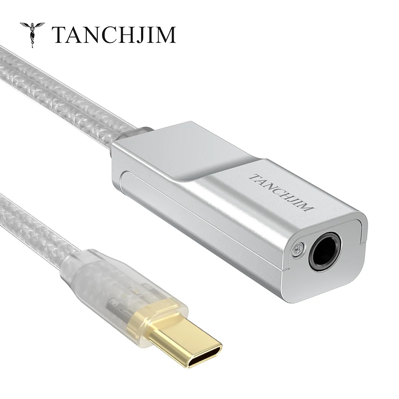 

TANCHJIM Space Lite Portable Hifi USB DAC AMP CS43131 Audio Dongle Type-C To 3.5mm Plug Earphones Headphones Amplifier DSD 256