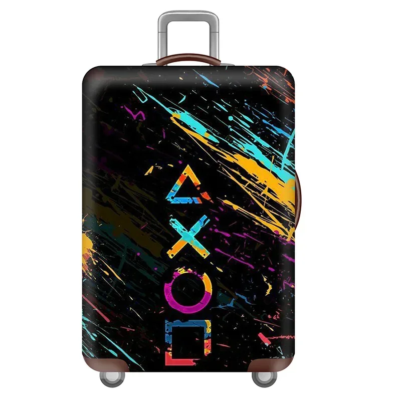 

Designer Thicken Luggage Cover Elastic Fabric Luggage Protective Cover Travel Accessories Suitable 18-32 Inch Trolley Case Cover