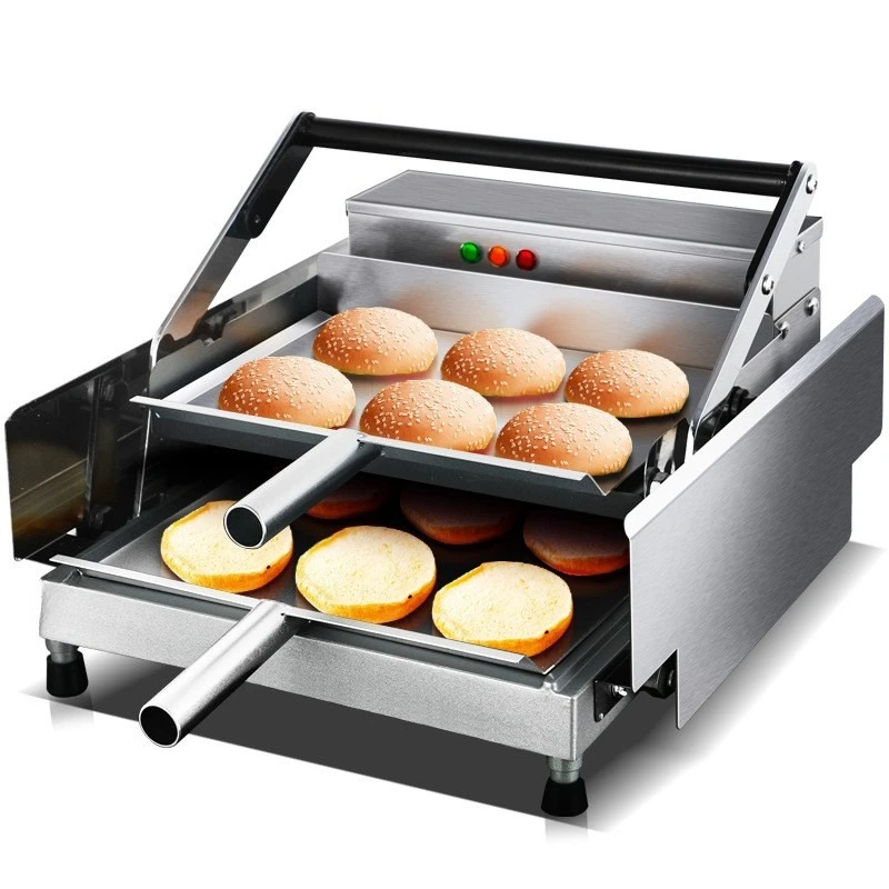 Commercial burger machine Small fully automatic heating double burger machine