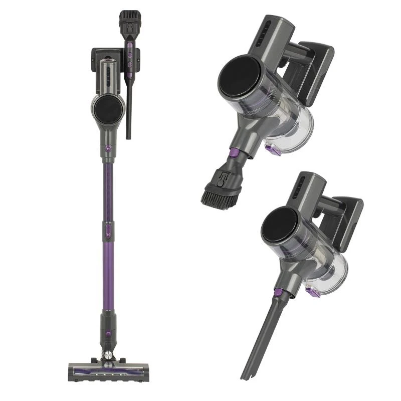 

Portable Cordless 20kpa Super Suction Vacuum Cleaner Bagless Cyclone Brushless Stick for Car and Hotel Dry Function Handheld