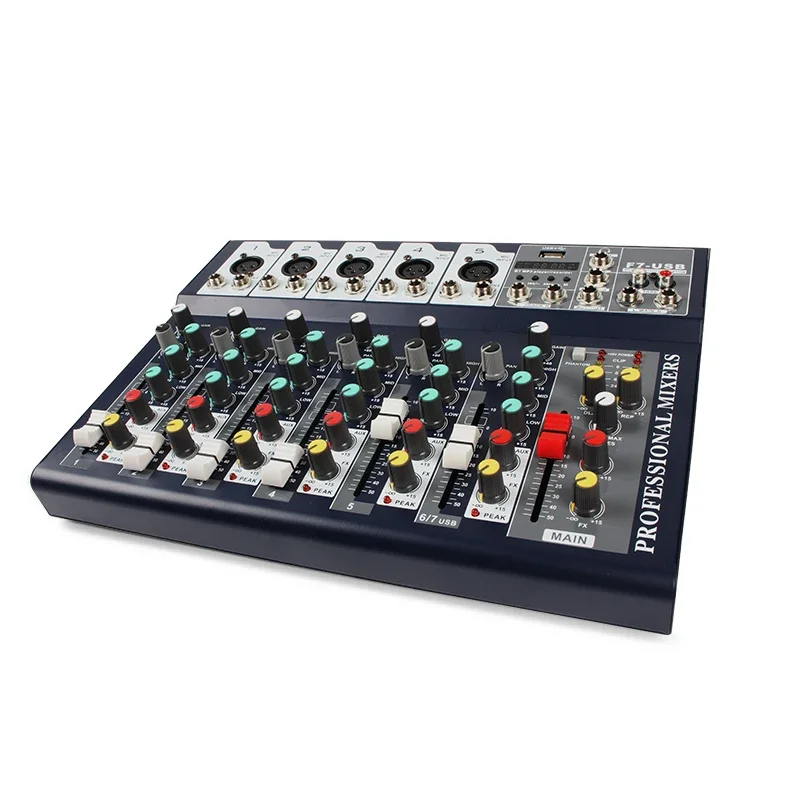 Lane F7-USB mixer dj controller professional audio professional audio video lighting mixer digital audio mixer 4 channels