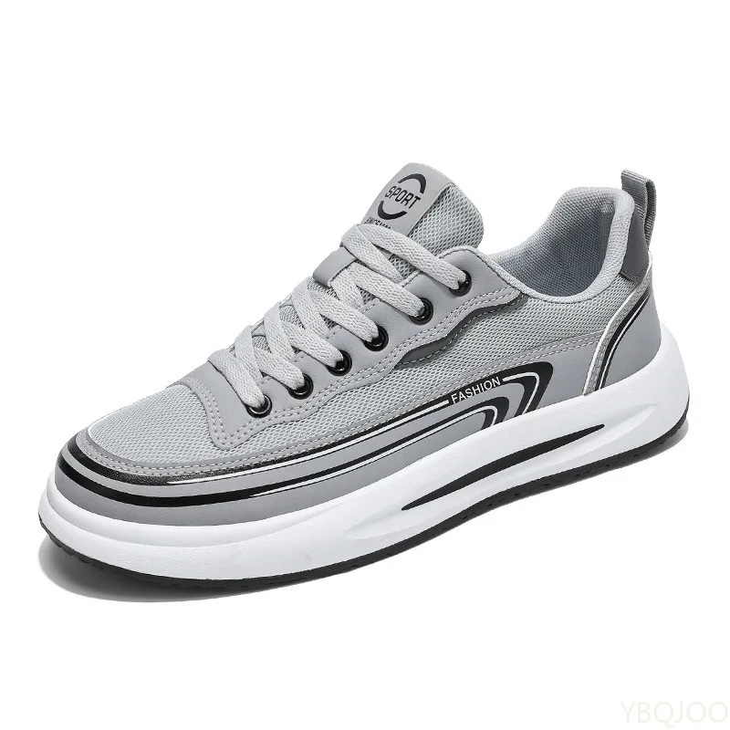 새로운 여름 유행 다용도 남성 신발 캐주얼 편안한 운동화 가벼운 메쉬 통기성 남성 스니커즈