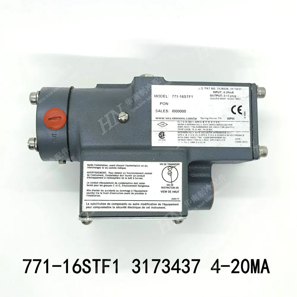 

New air conditioning transmission sensor 771-16STF1 3173437 4-20mA