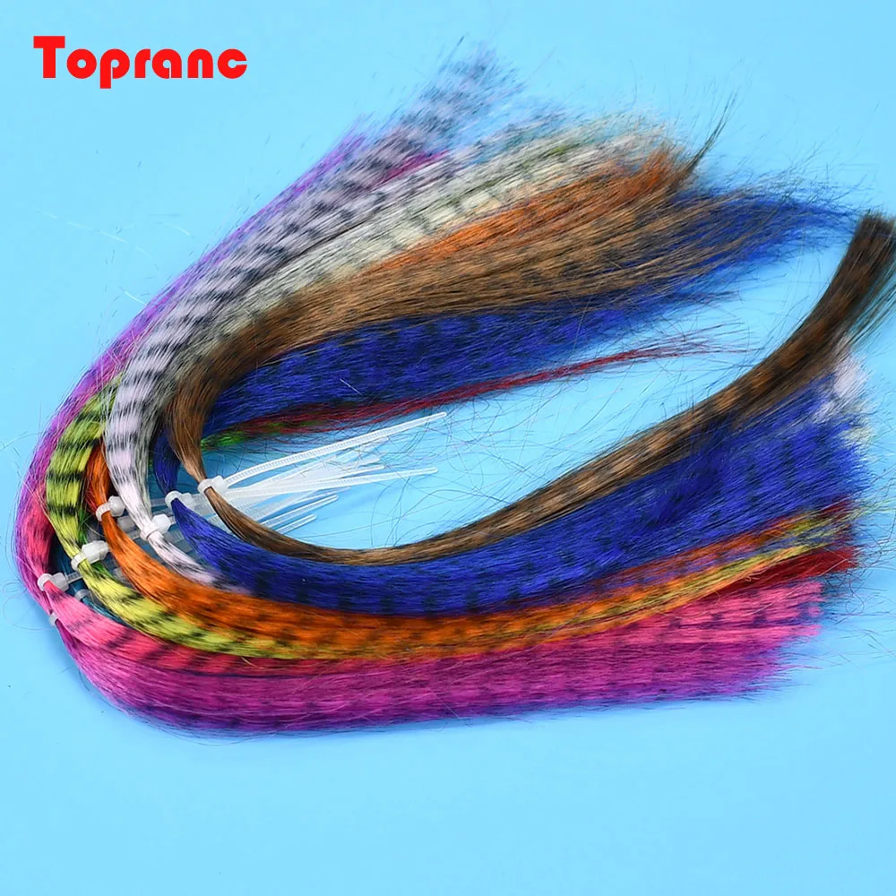 fibra-sintetica-zebra-grizzly-para-atado-de-moscas-pike-streamers-material-para-atado-de-moscas-buck-tail-e-moscas-minnow-para-Agua-salgada