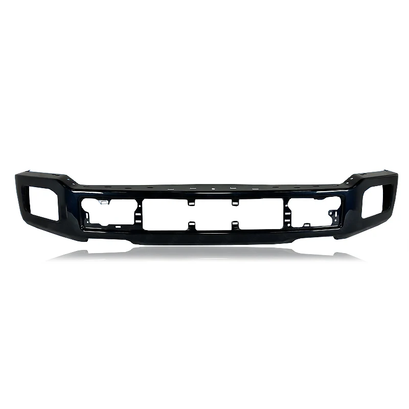 Front Bumper Cover Face Bar For Ford F150 2018-2020 Front Surround Body Kit Front Bumper Valance Panel with Fog Lights Hole