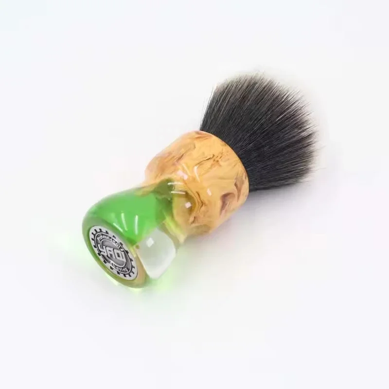 Travel Yaqi Shaving Brush Synthetic Husky Knot Mens 24mm Synthetic Hair Shaving Brush