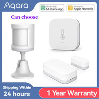 Aqara Door Window Motion Human Body Temperature Humidity Water Leakage Sensor M1S E1 Hub Gateway Mini Wireless Switch Smart Home