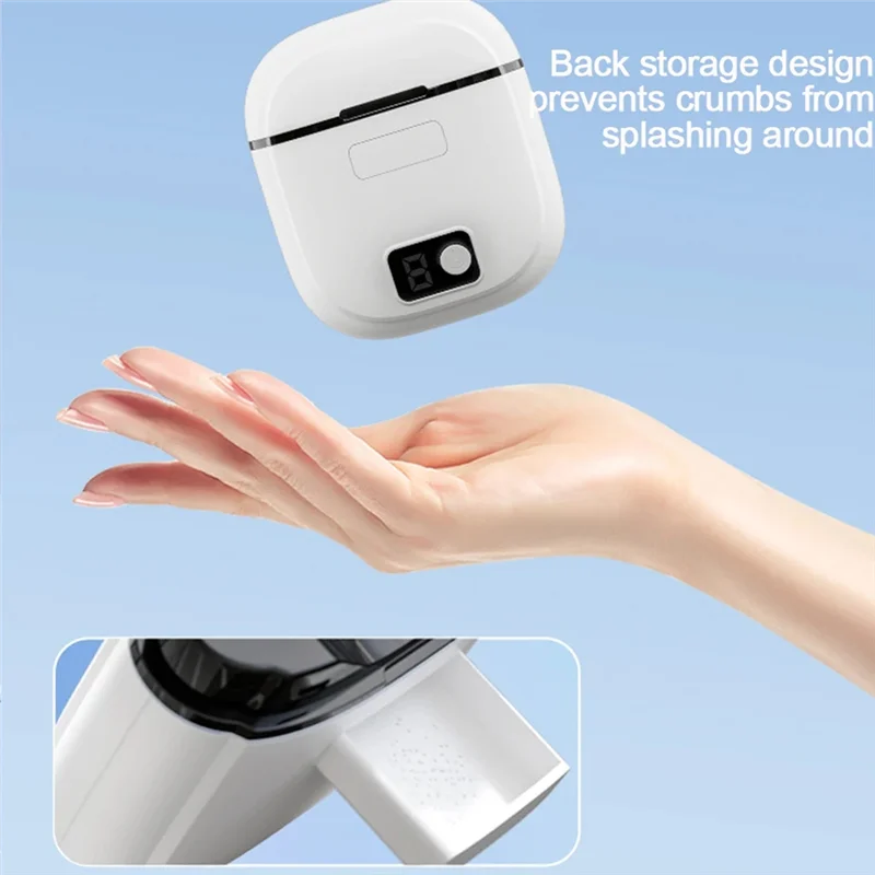 두꺼운 발가락 손톱, 어린이 및 아기 친화적인 전기 가위용 A69M-White 전기 손톱 줄