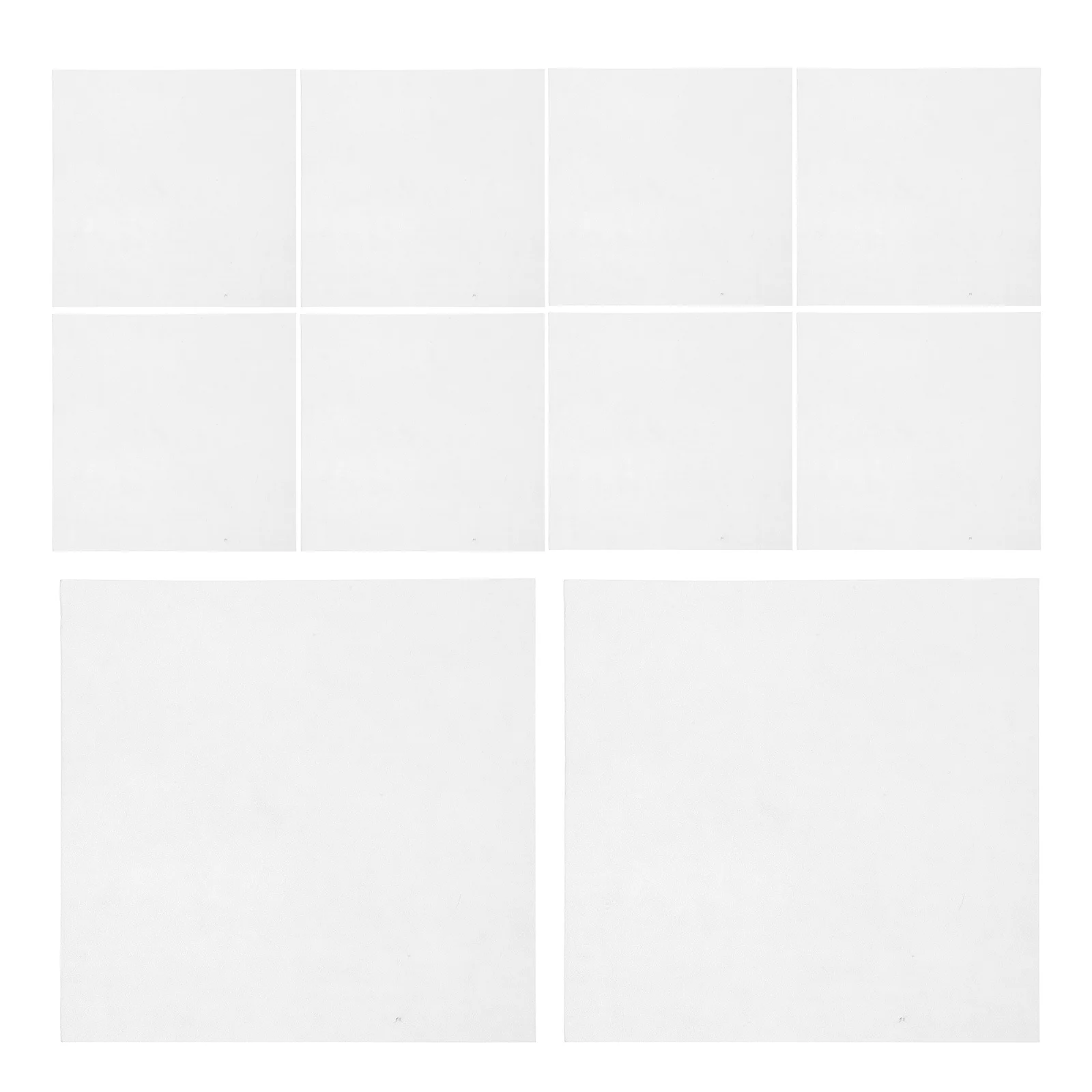 

500Pcs High Precision Weighing Paper Non-Stick Non-Absorbent Double-Sided Glossy Sheets for Laboratory Accurate Measurement